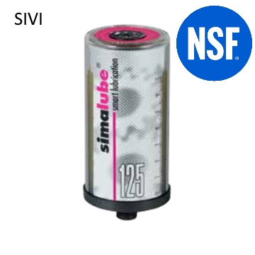 Simalube SL18-125 Gıdaya Uygun Sıvı Yağ NSF-H1